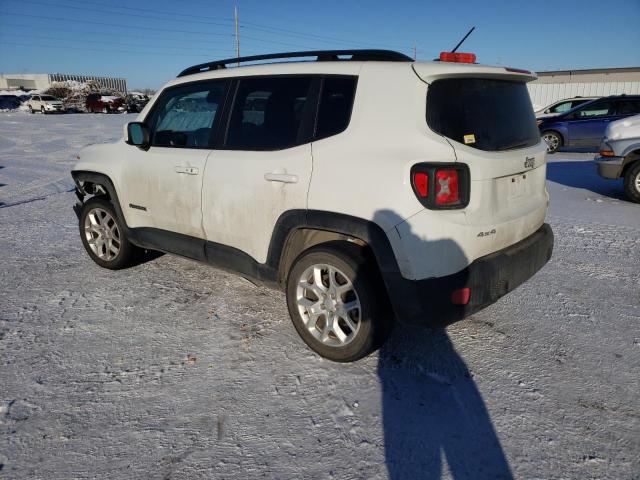 ZACCJBBT5GPC63845 - 2016 JEEP RENEGADE LATITUDE WHITE photo 2