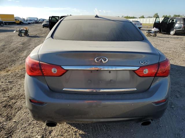 JN1EV7AP0GM301076 - 2016 INFINITI Q50 PREMIUM GRAY photo 6