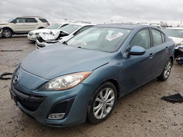 JM1BL1U51B1363710 - 2011 MAZDA 3 S BLUE photo 1