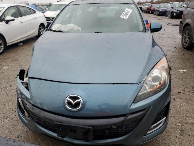 JM1BL1U51B1363710 - 2011 MAZDA 3 S BLUE photo 5