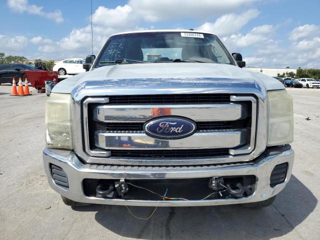 1FT7X2B64CEC80584 - 2012 FORD F250 SUPER DUTY WHITE photo 5