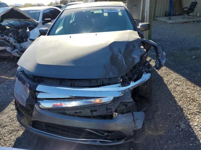 3FAHP0HA6CR401378 - 2012 FORD FUSION SE GRAY photo 5