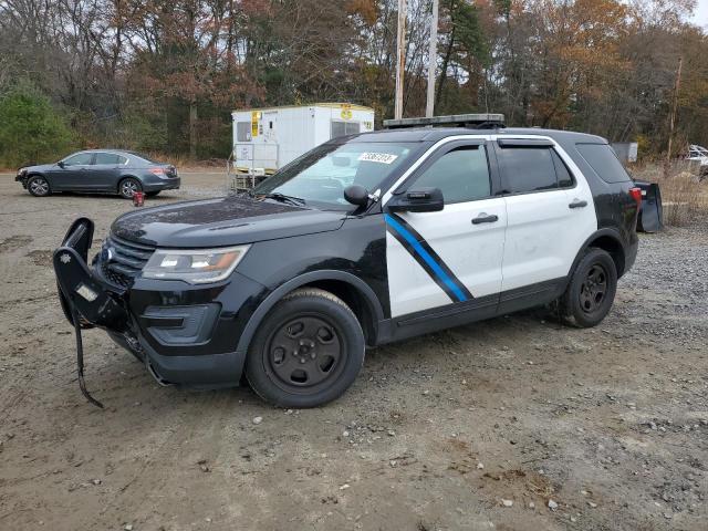 1FM5K8AR6HGD26749 - 2017 FORD EXPLORER POLICE INTERCEPTOR Қара фото 1
