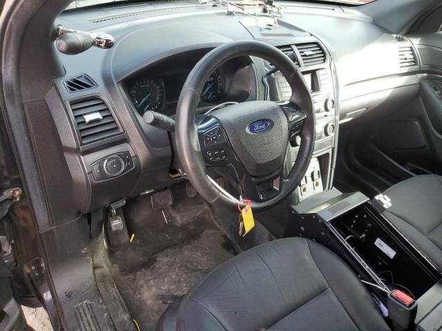 1FM5K8AR6HGD26749 - 2017 FORD EXPLORER POLICE INTERCEPTOR Қара фото 8