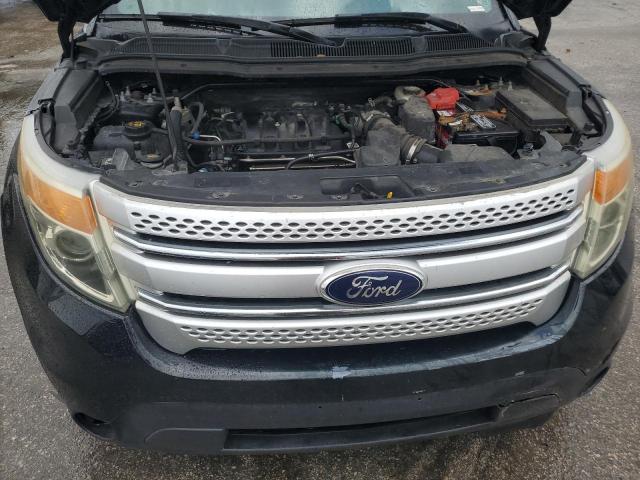 1FM5K7D84EGB77475 - 2014 FORD EXPLORER XLT BLACK photo 12