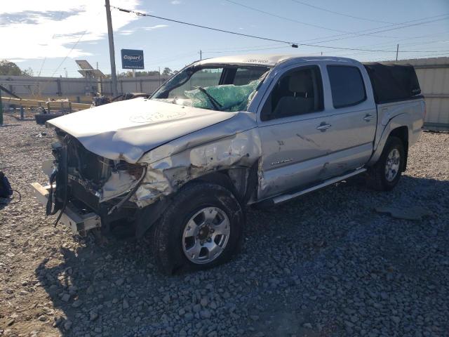 3TMJU62N28M055112 - 2008 TOYOTA TACOMA DOUBLE CAB PRERUNNER SILVER photo 1