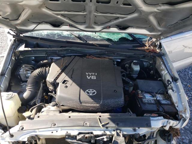 3TMJU62N28M055112 - 2008 TOYOTA TACOMA DOUBLE CAB PRERUNNER SILVER photo 11
