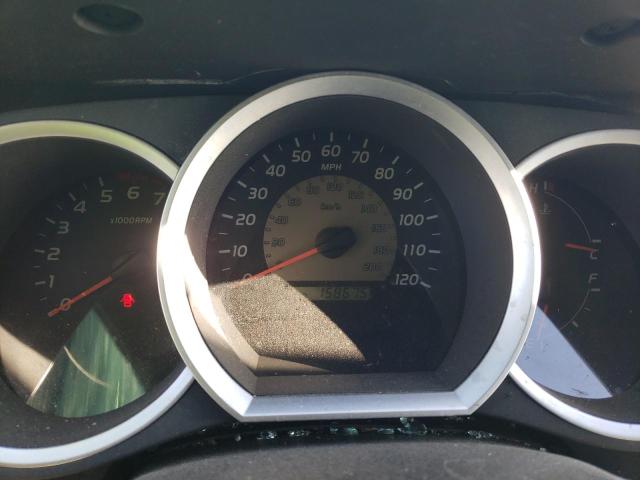 3TMJU62N28M055112 - 2008 TOYOTA TACOMA DOUBLE CAB PRERUNNER SILVER photo 9