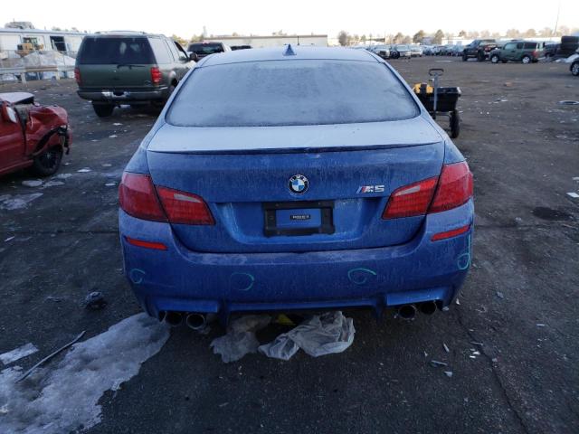 WBSFV9C57DC773665 - 2013 BMW M5 BLUE photo 6