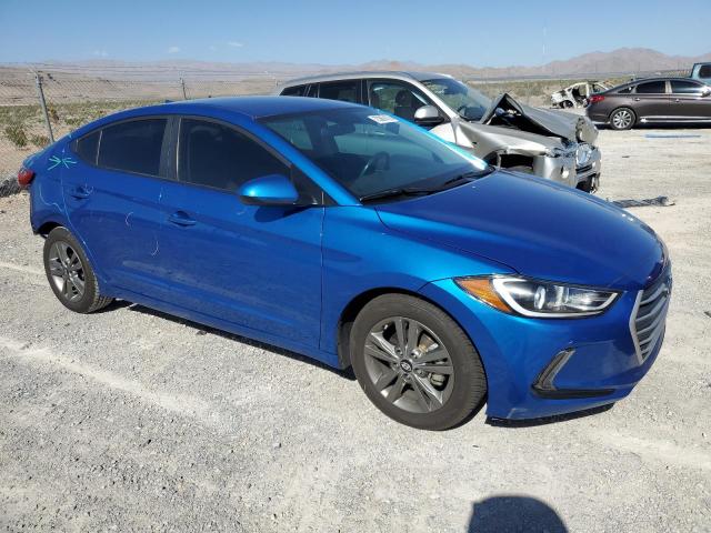 5NPD84LF2HH043626 - 2017 HYUNDAI ELANTRA SE BLUE photo 4