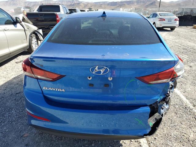 5NPD84LF2HH043626 - 2017 HYUNDAI ELANTRA SE BLUE photo 6