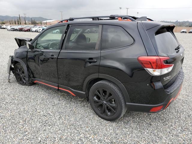 JF2SKAJC7KH520543 - 2019 SUBARU FORESTER SPORT BLACK photo 2