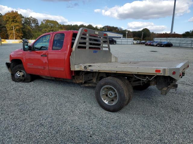 1GB5K0C82DZ300985 - 2013 CHEVROLET SILVERADO K3500 LT RED photo 2