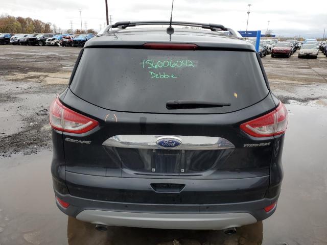 1FMCU0JX9EUB07332 - 2014 FORD ESCAPE TITANIUM BLACK photo 6