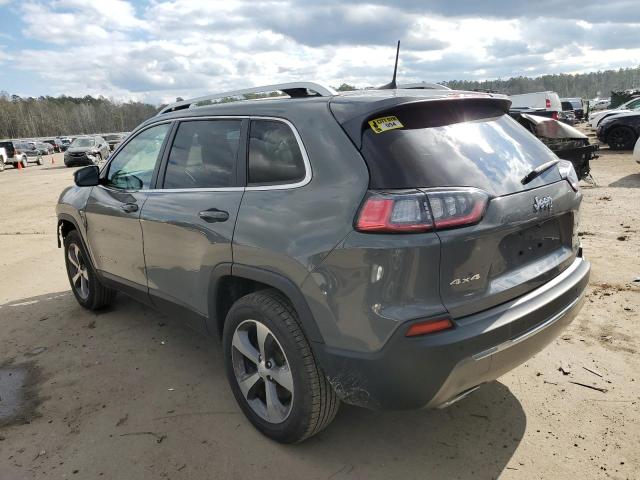 1C4PJMDX2KD462159 - 2019 JEEP CHEROKEE LIMITED GRAY photo 2