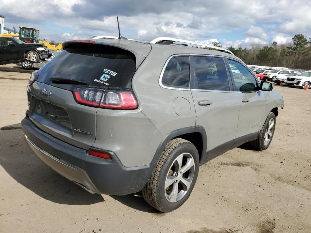 1C4PJMDX2KD462159 - 2019 JEEP CHEROKEE LIMITED GRAY photo 3