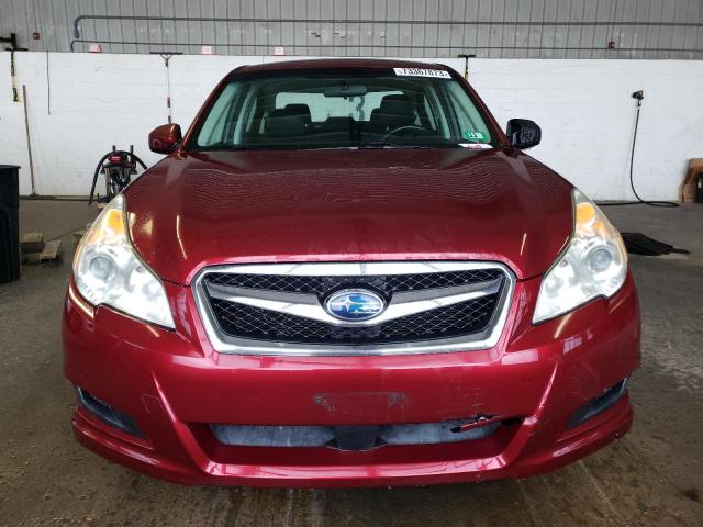 4S3BMBC60C3021118 - 2012 SUBARU LEGACY 2.5I PREMIUM RED photo 5