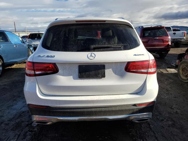 WDC0G4KB4KV162604 - 2019 MERCEDES-BENZ GLC 300 4MATIC WHITE photo 6