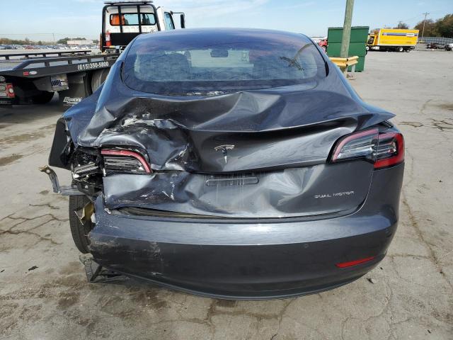 5YJ3E1EB9JF132627 - 2018 TESLA MODEL 3 GRAY photo 6