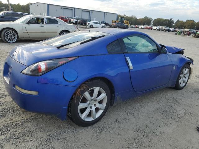 JN1AZ34D73T114981 - 2003 NISSAN 350Z COUPE BLUE photo 3