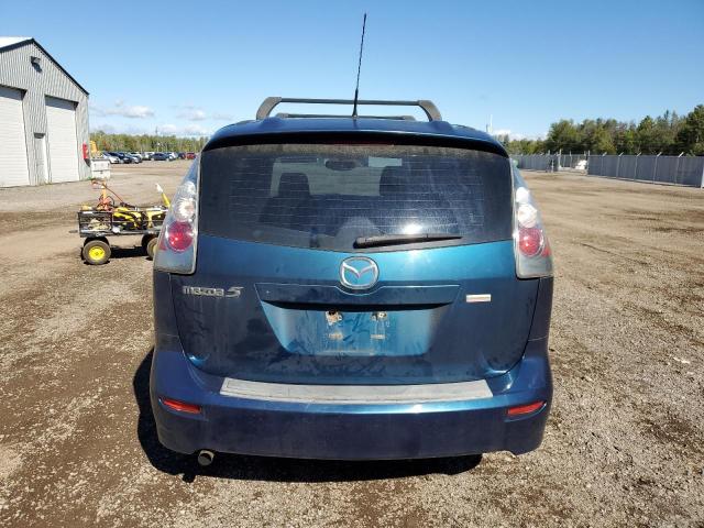 JM1CR29L360119648 - 2006 MAZDA 5 BLUE photo 6