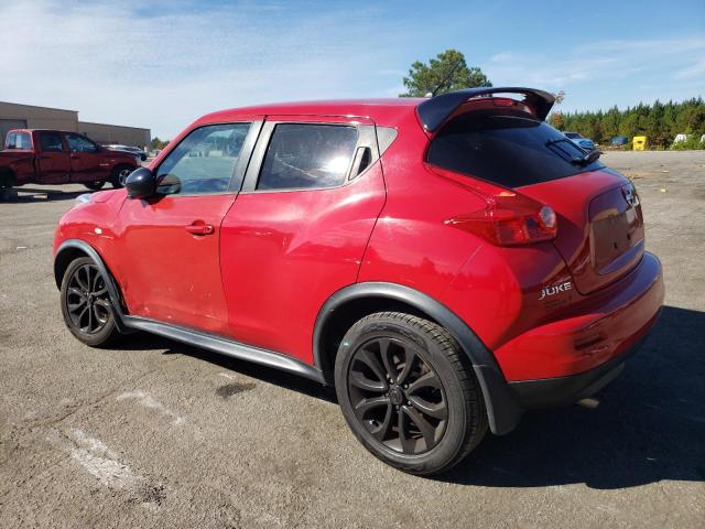 JN8AF5MR6ET450075 - 2014 NISSAN JUKE S RED photo 2