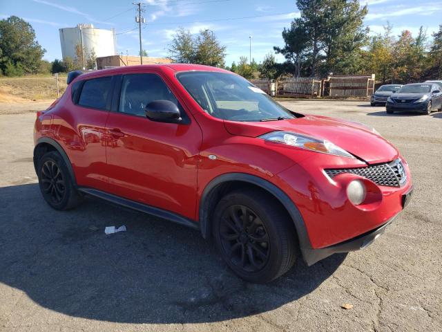 JN8AF5MR6ET450075 - 2014 NISSAN JUKE S RED photo 4