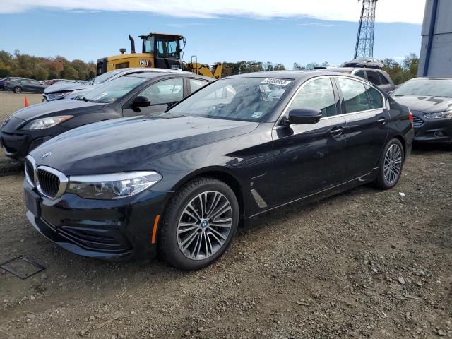 WBAJB1C59KB376325 - 2019 BMW 530XE BLACK photo 1