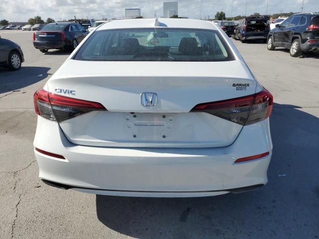 2HGFE2F20PH534705 - 2023 HONDA CIVIC LX WHITE photo 6