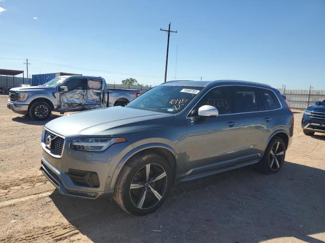 YV4A22PM8K1460939 - 2019 VOLVO XC90 T6 R-DESIGN GRAY photo 1