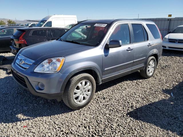 JHLRD789X6C057839 - 2006 HONDA CR-V SE GRAY photo 1