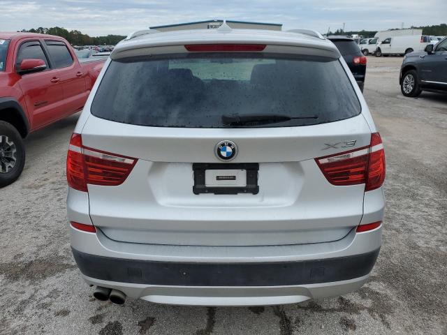 5UXWX9C57D0A26572 - 2013 BMW X3 XDRIVE28I SILVER photo 6