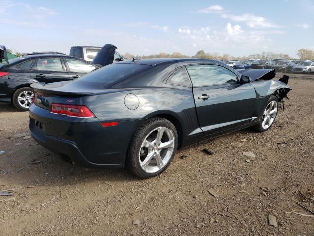 2G1FF1E3XF9305336 - 2015 CHEVROLET CAMARO LT BLACK photo 3