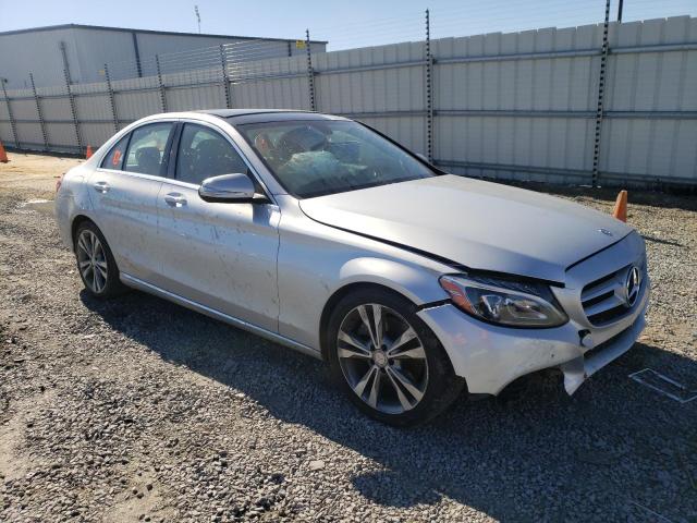 55SWF4JB8FU084822 - 2015 MERCEDES-BENZ C 300 SILVER photo 4