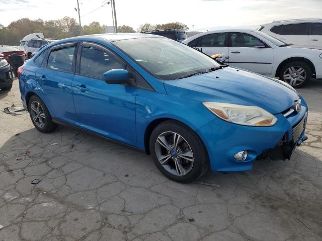 1FAHP3F29CL205477 - 2012 FORD FOCUS SE BLUE photo 4