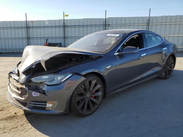5YJSA1H29EFP62771 - 2014 TESLA MODEL S CHARCOAL photo 1