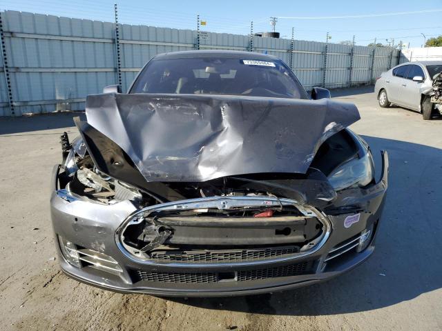 5YJSA1H29EFP62771 - 2014 TESLA MODEL S CHARCOAL photo 5