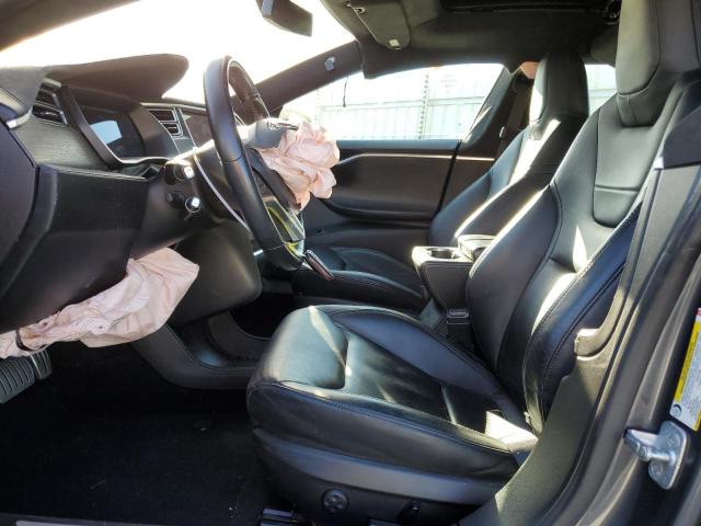 5YJSA1H29EFP62771 - 2014 TESLA MODEL S CHARCOAL photo 7