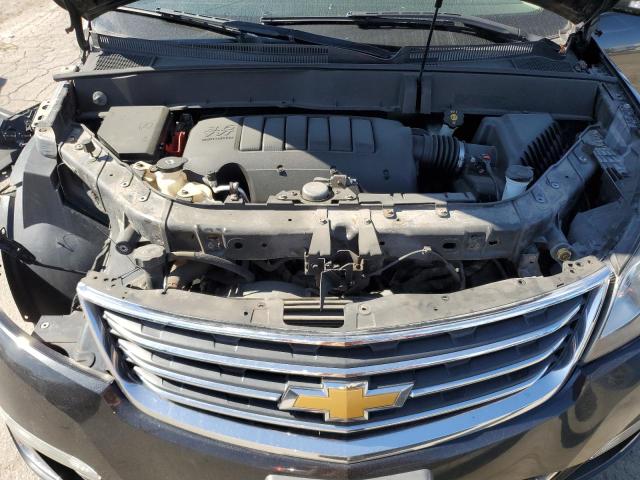 1GNKVGKD3FJ141447 - 2015 CHEVROLET TRAVERSE LT BLACK photo 12