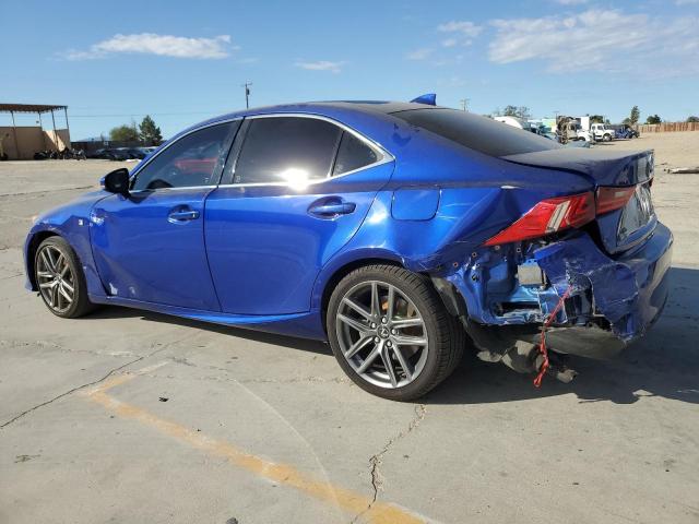 JTHBA1D23G5015689 - 2016 LEXUS IS 200T BLUE photo 2