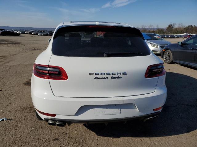 WP1AF2A51GLB95171 - 2016 PORSCHE MACAN TURBO WHITE photo 6