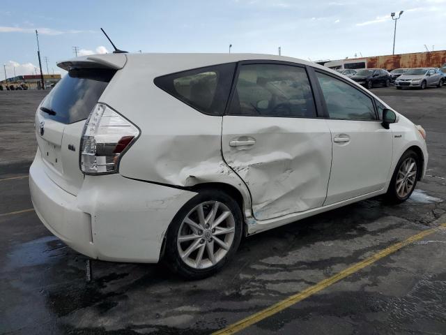 JTDZN3EU5C3093249 - 2012 TOYOTA PRIUS V WHITE photo 3