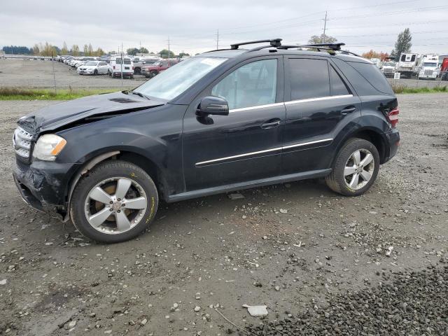 4JGBB8GB5BA668958 - 2011 MERCEDES-BENZ ML 350 4MATIC BLACK photo 1