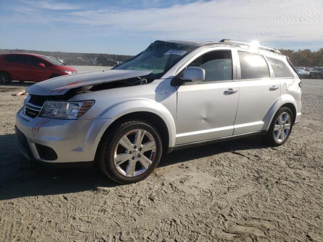 3C4PDCDG4CT159249 - 2012 DODGE JOURNEY CREW SILVER photo 1