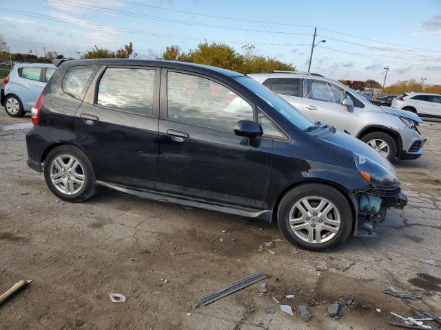 JHMGD38697S063690 - 2007 HONDA FIT S 黑色 照片 4