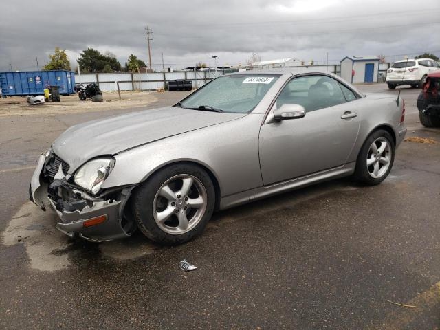 WDBKK65F83F274050 - 2003 MERCEDES-BENZ SLK 320 SILVER photo 1