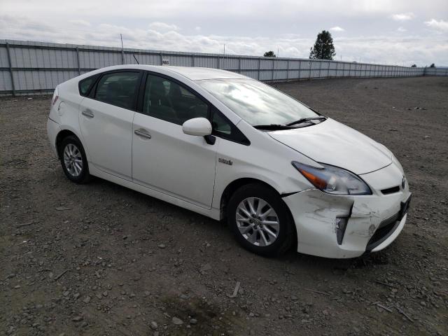 JTDKN3DP8C3019272 - 2012 TOYOTA PRIUS PLUG WHITE photo 4