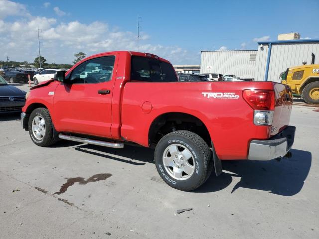 5TFJV52157X001820 - 2007 TOYOTA TUNDRA RED photo 2