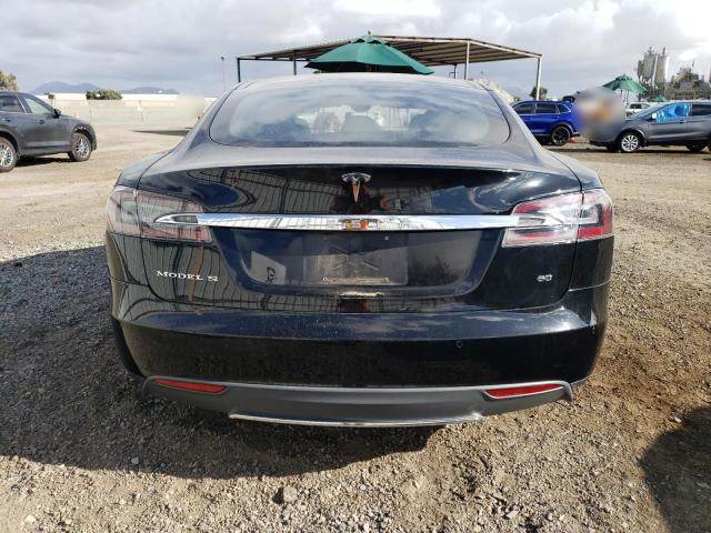 5YJSA1S13EFP65259 - 2014 TESLA MODEL S შავი ფოტო 6