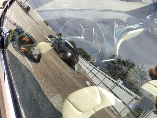 5YJSA1S13EFP65259 - 2014 TESLA MODEL S შავი ფოტო 8